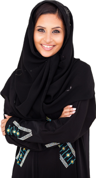 a girl with hejab